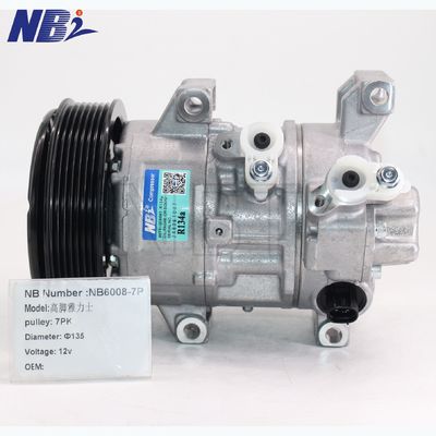 Un buen precio. Compresor de aire acondicionado automático 88310-42260 de alta calidad 12V para Toyota Yaris, compresor de aire acondicionado para coche 7pk Dcp50035 en línea