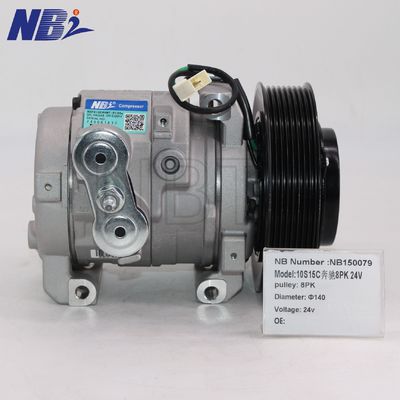 Un buen precio. 10S15C Car AC Compressor 447280-1840 24V Car AC Compressor Replacement for Mercedes-Benz ACTROS MP4 en línea