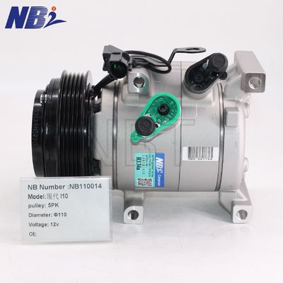 Un buen precio. AC Air Conditioning Compressor for HYUNDAI Grand i10 BA IA 1.0 1.2 97701-B4000 97701B9000 97701B4000 F5009ADCA02 F500QADAA03 en línea