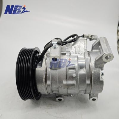 Un buen precio. 447260-8020 883100K110 camión aire acondicionado compresor 10S11C 12V 7PK125mm con ranuras en la izquierda en línea