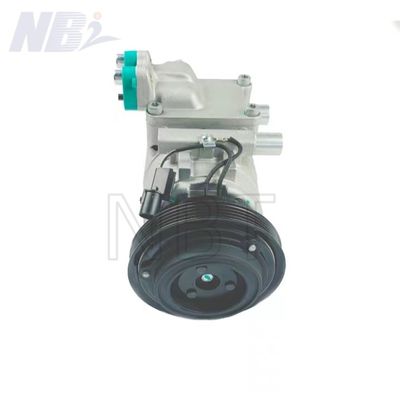 Un buen precio. Compresor de CA automático HS15 para el 03-08 Tiburon/01-06 Elantra 4PK 124MM 78347 977012C100 12V Voltagem en línea