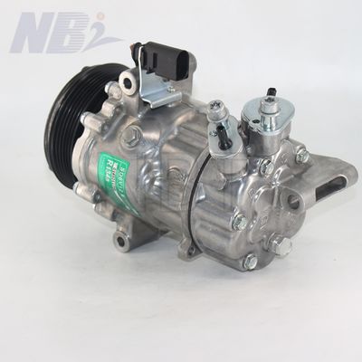 Un buen precio. Nuevo compresor de CA SD6V12 12V para Volkswagen Polo Derby SKODA FABIA RAPID-para modelos indios Modelos 14339N 6RF820803A 6RF820803B en línea