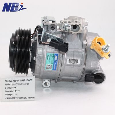 100% probado Ford Explorer Sport Auto AC Compresor 3.5L Turbo DA8Z19703A/FB53-19D629 6PK 12