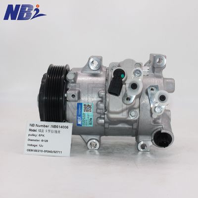 Compresor de 12v de CA para Corolla / Yizhi Nuevo OEM 88310-0f040/02711 Compresores de aire usados