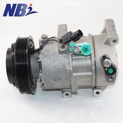 Un buen precio. Compresor de aire acondicionado de alta calidad para Hyundai Accent Kia Rio Rio5 2012 -2017 97701-1R100 97701-1W600 DVE12 en línea