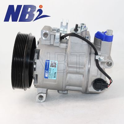 Un buen precio. Compresor de aire acondicionado para Audi Q7 4L 3.0 Volkswagen TOUAREG 7LA 7L6 7L7 7P5 V6 3.0 7L6820803F 7P0820803N 7L6820803J en línea