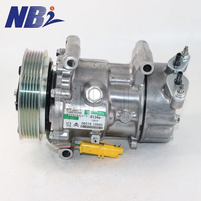 Un buen precio. Para el Citroën Peugeot 308 2010-2018 Compresor de aire acondicionado 8FK351316-381 AC Acondicionamiento 6453PP 6453RE 6453RF en línea
