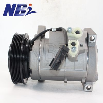 Un buen precio. Compresor de aire acondicionado para coche Mitsubishi Toyota Camry Yaris Honda Mazda Nissan X-trail Compresor de aire acondicionado eléctrico en línea
