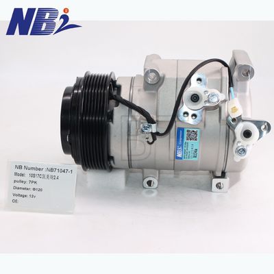 Un buen precio. 4472802340 883100K010 Compresor de CA de automóvil para Toyota Innova Fortuner Hilux 2003-2010 2006 1nz Compresor de CA de 12 V en línea