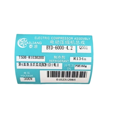 Un buen precio. Para BYD-6000-4.2 T5DB-8103020D Compresor eléctrico de aire acondicionado para automóviles para BYD V3 EV Compresor para vehículos OE#T5DB8103020D en línea