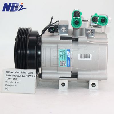 Un buen precio. AC Air Conditioning Compressor Cooling Pump HS18 for HYUNDAI SANTA FE SANTAFE I SM 2.0 2.4 G4JS G4BP 9770126010 9770126011 en línea